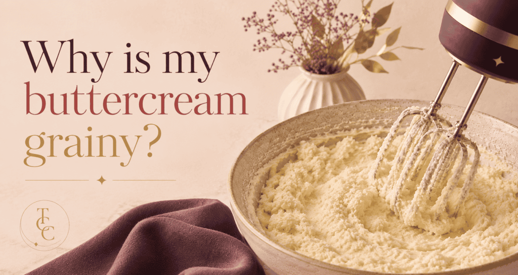 the cake clinic why is my buttercream grainy banner